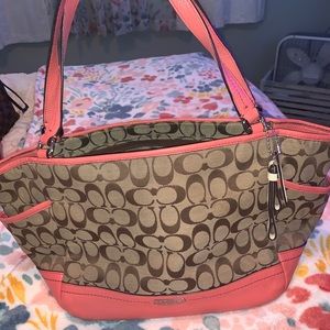 Authentic coach purse